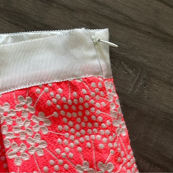 Boden Arianna Skirt in Neon Coral - Size 12R - Picture 7 of 12